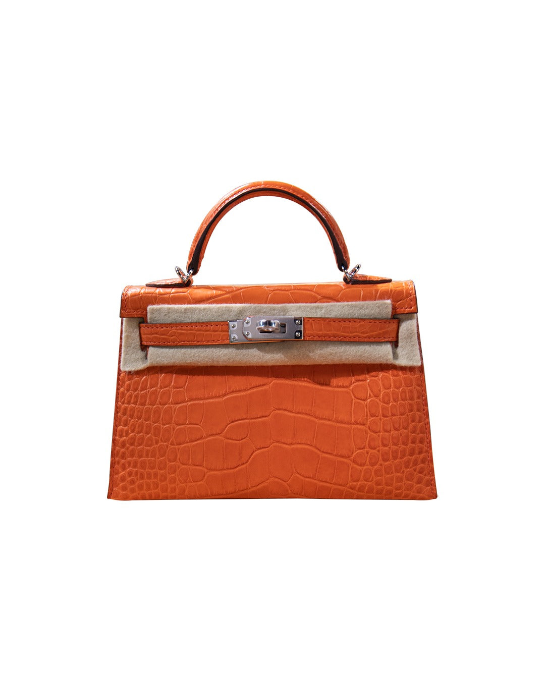 Hermès Mini Kelly Orange