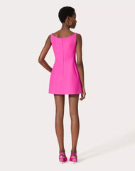 Crepe Couture Short Dress