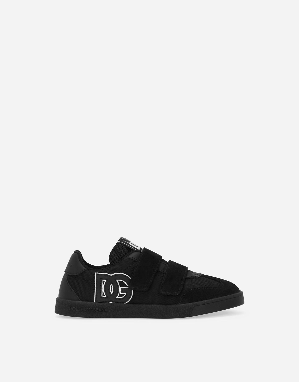 DG Original Calfskin Low-Top Sneakers With DG Logo