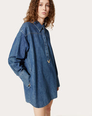 Denim Chambray Dress