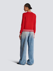 Wool Balmain Strawberry Jumper