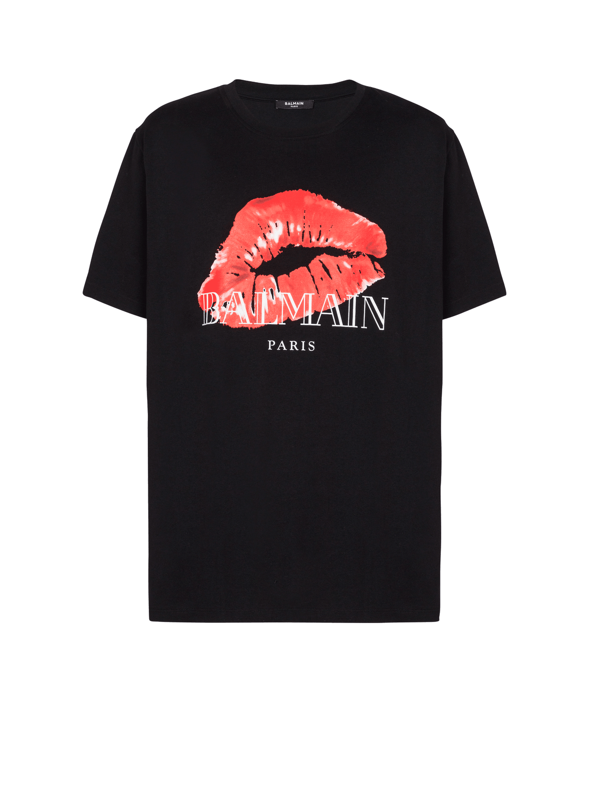 Relaxed T-Shirt With Kiss Print