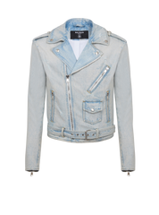 Denim Biker Jacket