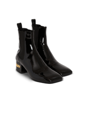 Eden Patent Leather Chelsea Boots