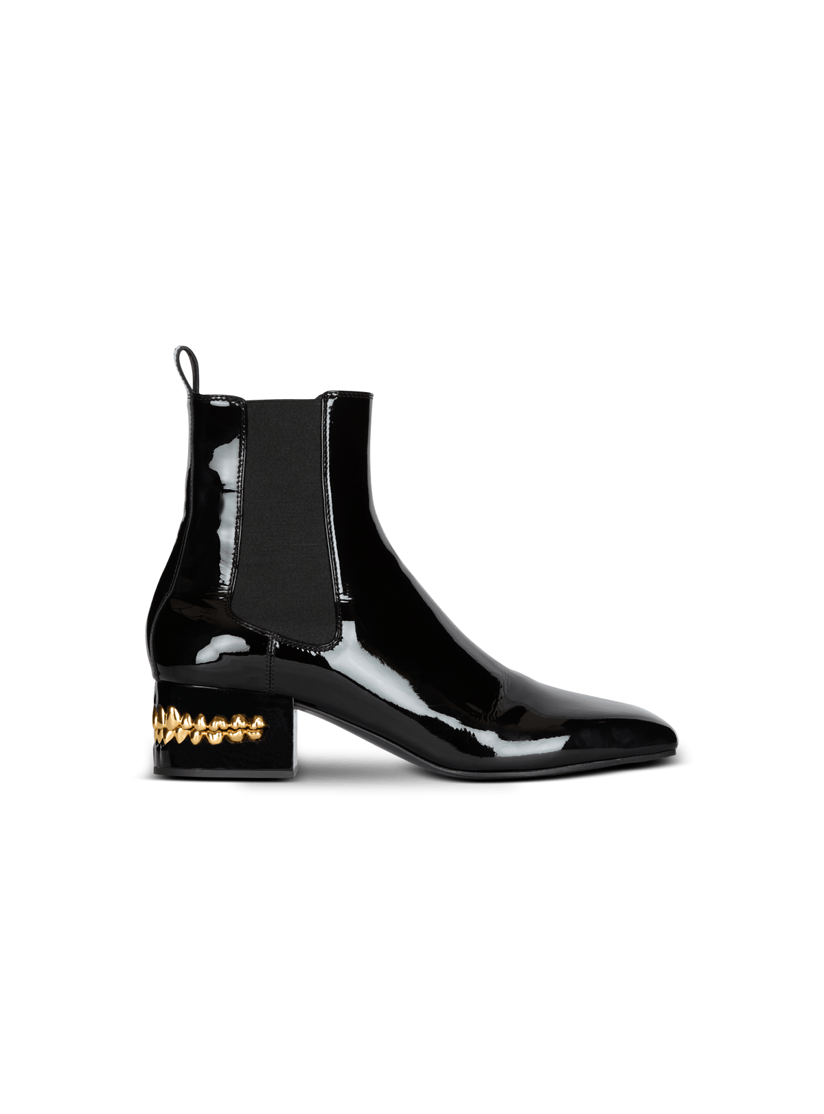 Eden Patent Leather Chelsea Boots