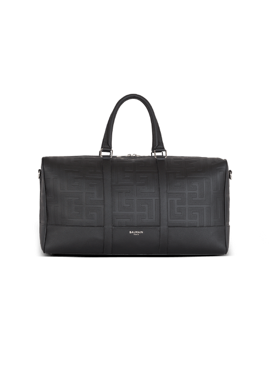 Travel Bag In Grained Leather