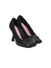 Eden Pumps In Gathered Lambskin