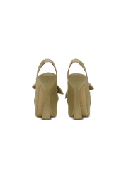 Eden Platform Sandals In Cotton