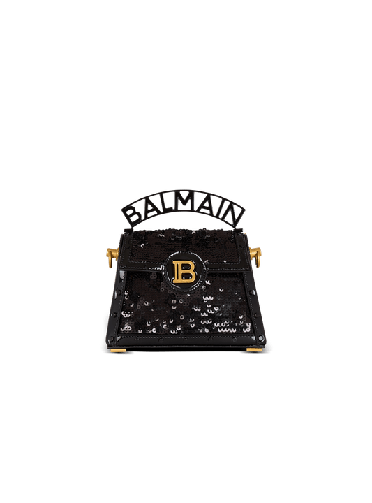 B-Buzz Dynasty Small bag in leather and sequins