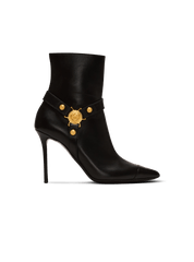 Heeled Calfskin Eva Ankle Boots