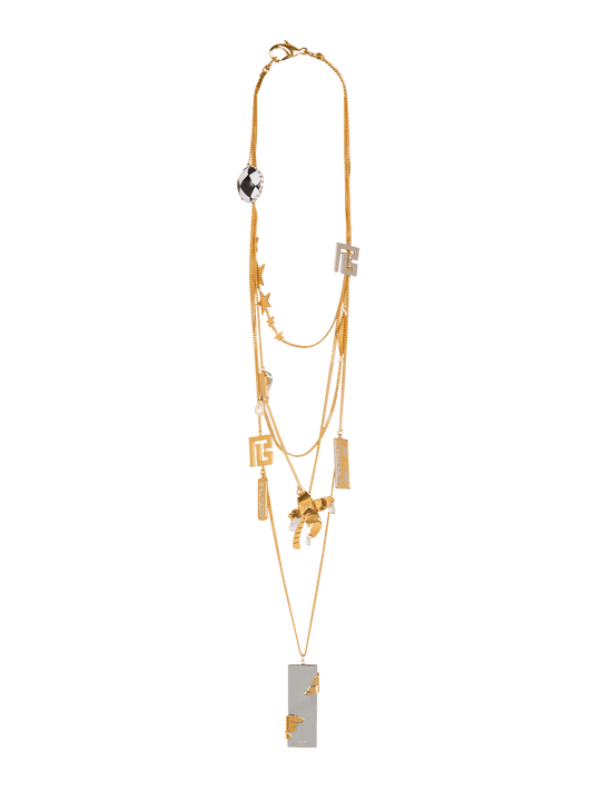 Long Miami pendant necklace