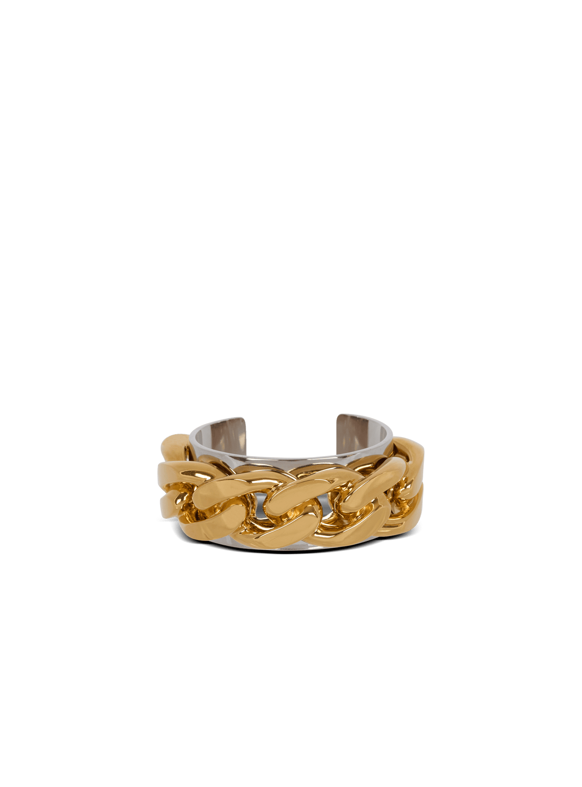 Brass chain bracelet