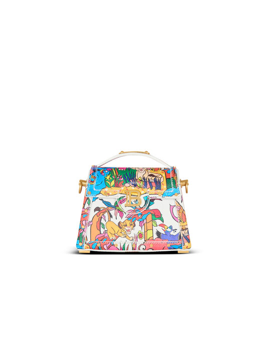 Disney x Balmain: The Lion King - B-Buzz Dynasty Small Bag In Enfant Précoce Print