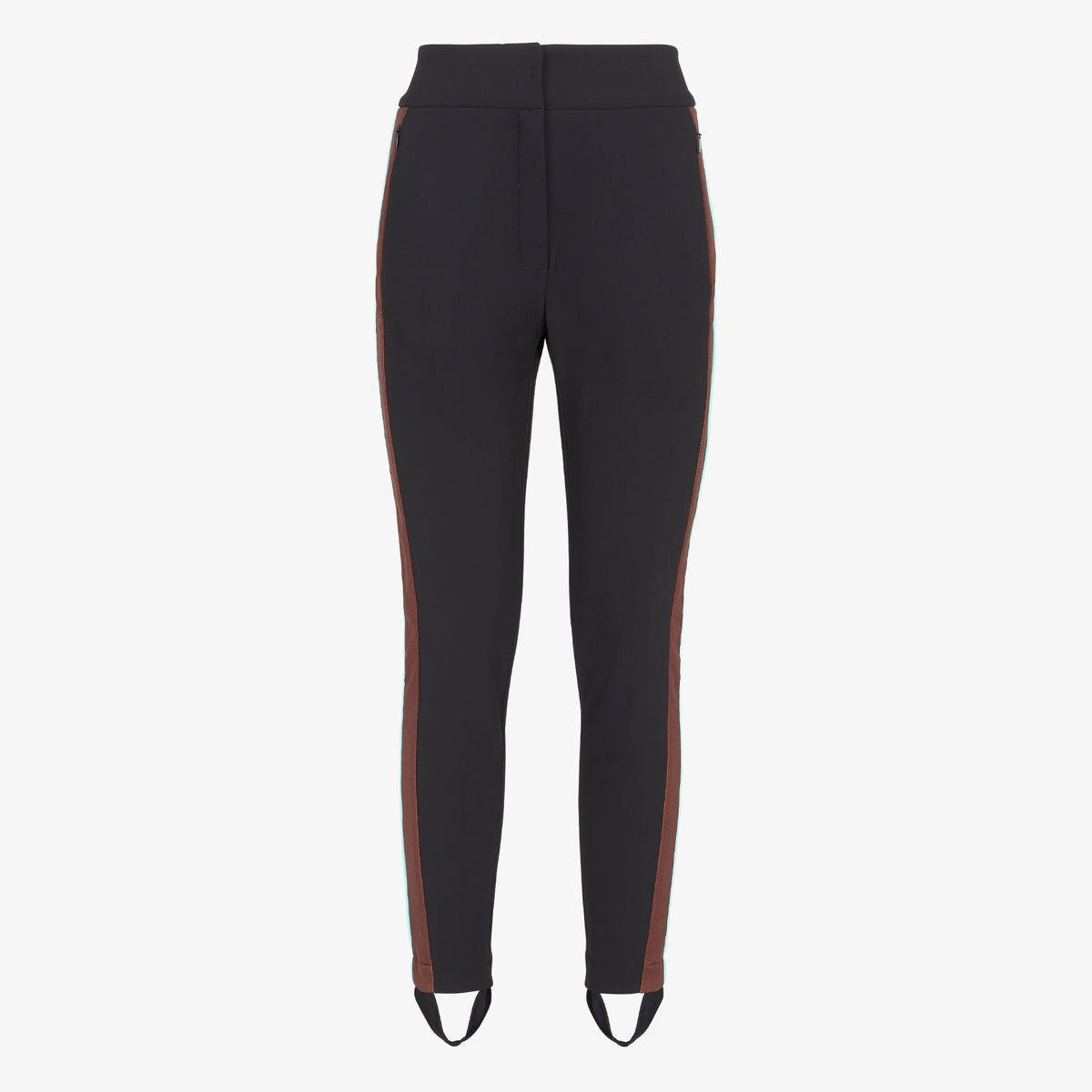 Black Tech Jersey Ski Trousers