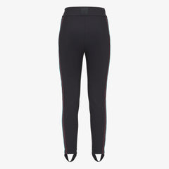 Black Tech Jersey Ski Trousers