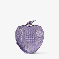 Faceted Heart Clutch