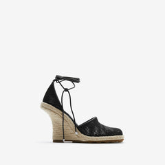 Mesh Plunge Espadrilles