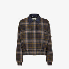 Blouson Tartan Bomber Jacket