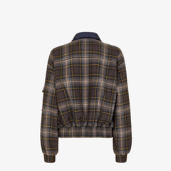 Blouson Tartan Bomber Jacket