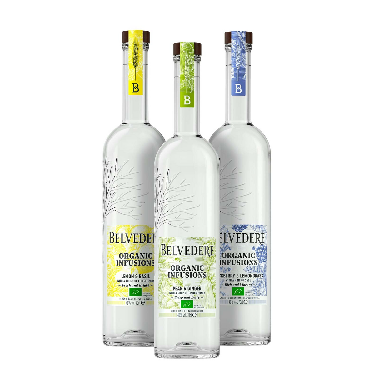 Belvedere Organic Infusion Trio