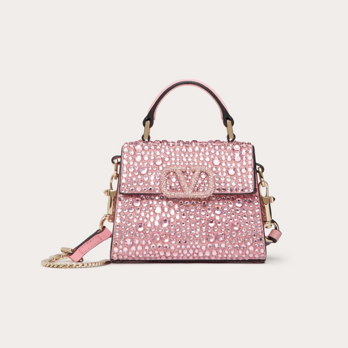 Mini Vsling Embroidered  Handbag