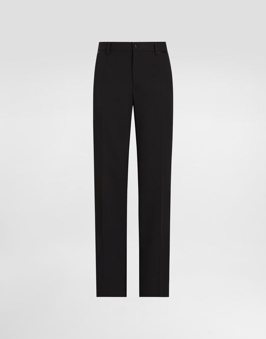 Technical Gabardine Tuxedo Pants