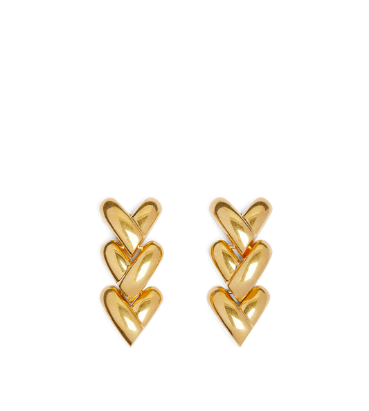 Brass Amor Earrings