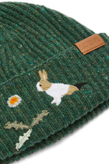 Bunny Beanie In Wool