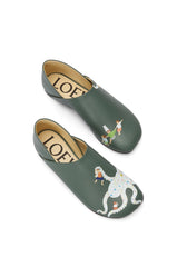 Octopus Toy Slipper In Nappa