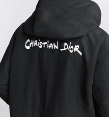 Christian Dior Tag Hooded Parka