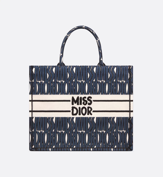 Large Dior Book Tote