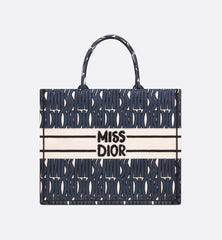 Large Dior Book Tote