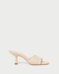 Milena Mesh Mid-Heel Mule