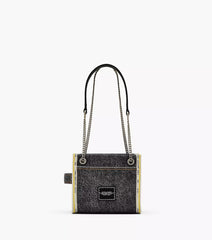 The Denim Chain Crossbody Tote Bag