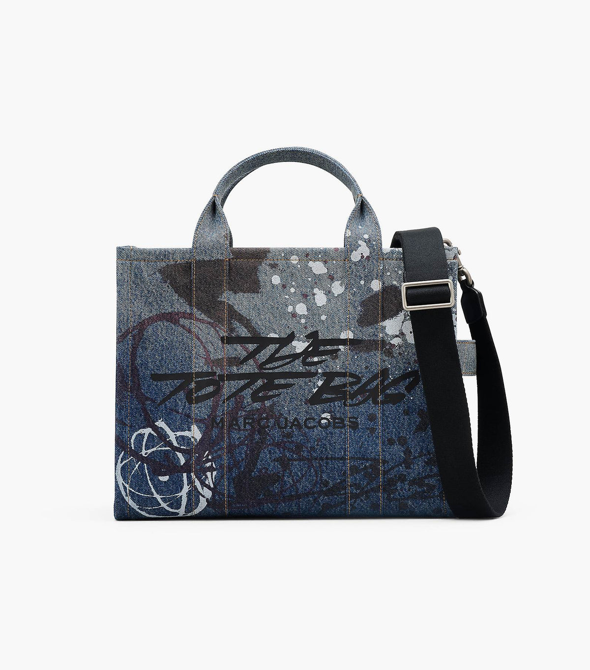 Futura x Marc Jacobs Denim Medium Tote Bag