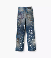 Futura x Marc Jacobs Painted Oversized Jean