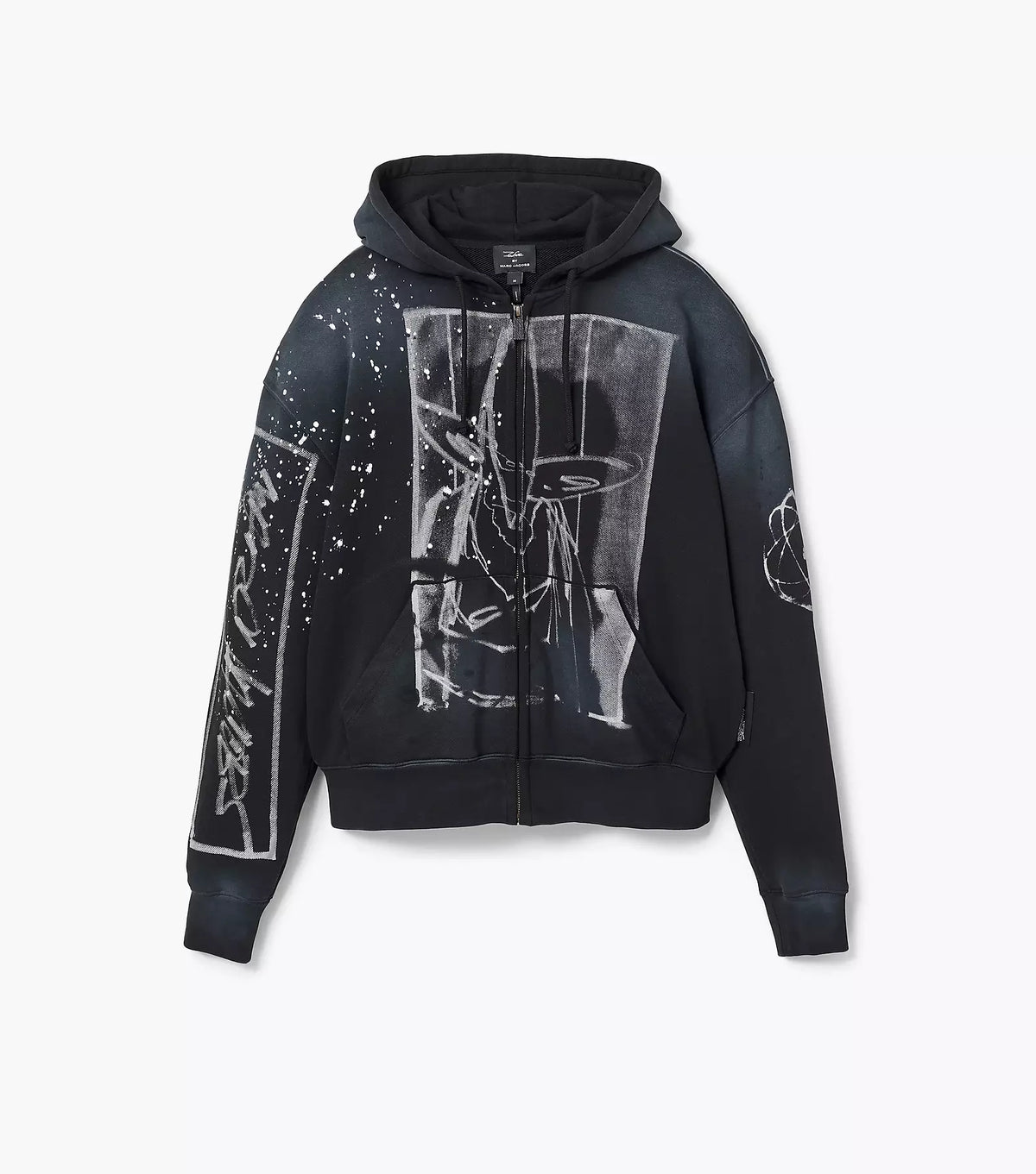 Futura x Marc Jacobs Oversized Zip Hoodie