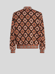 Jacquard Bomber Jacket