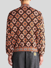 Jacquard Bomber Jacket