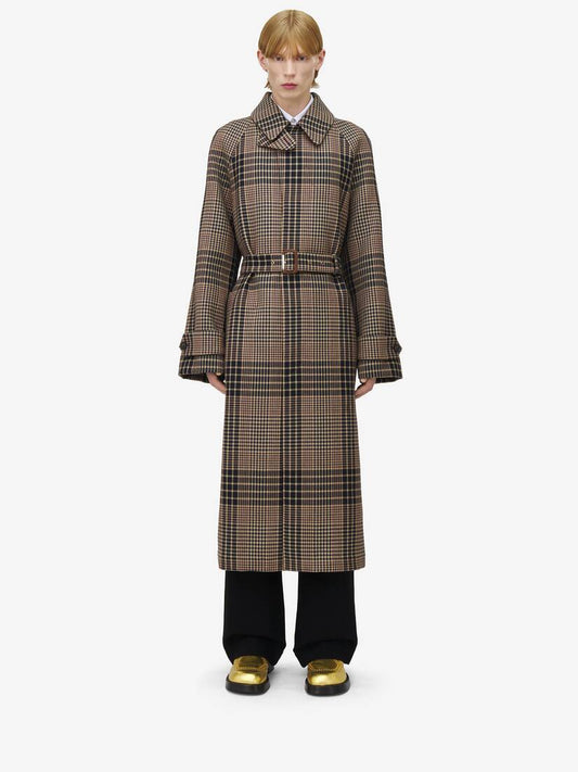 Men's Country Check Raincoat