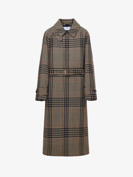 Men's Country Check Raincoat