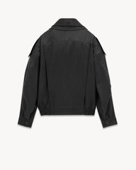 Bomber Jacket In Lambskin