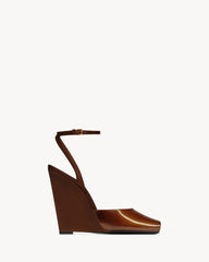 La Scandale Wedges In Patent Leather