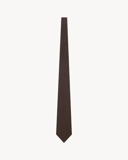 Wide Tie In Silk Grosgrain