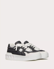 One Stud Xl Low-Top Sneaker In Calfskin And Nylon