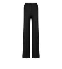 Silk Blend Twill Tuxedo Tailored Boot Cut Pants