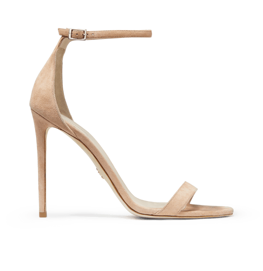 Tan Suede Strap Sandals