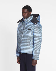 Kinetic Print Down Jacket