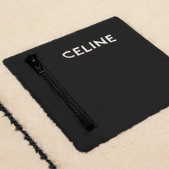 Celine Loose Jacket In Jersey Fleece