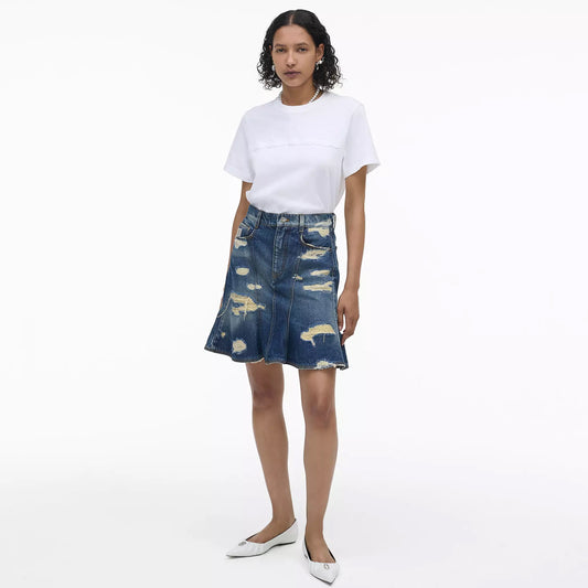 The Rip And Repair Fluted Mini Skirt